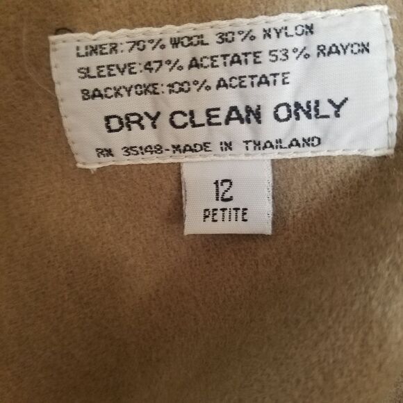 Vintage Misty Harbor Raincoat with Removable Wool Lining 12 - Picture 11 of 11